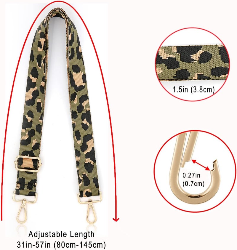 Shein Purse Strap Replacement Crossbody Handbag Shoulder Strap Adjustable - Image 5